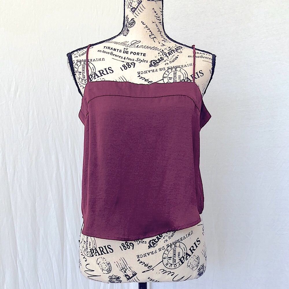 Kendell&Kylie Maroon Cami